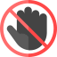 Do not touch іконка 64x64