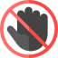 Do not touch ícono 64x64
