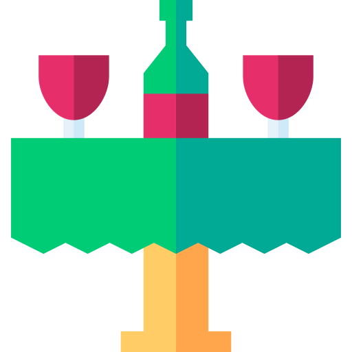 Dinner table icon