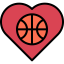 Basketball ball icon 64x64