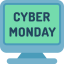 Cyber monday アイコン 64x64