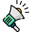 Megaphone Ikona 64x64