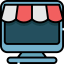 Online shop icon 64x64