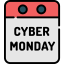 Cyber monday icon 64x64