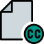 Creative commons icon 64x64