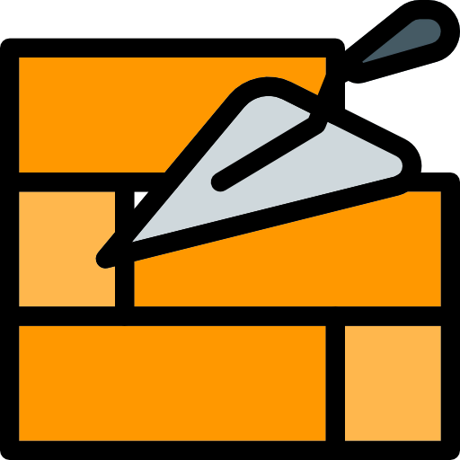 Кирпичная стена иконка