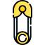 Safety pin icon 64x64