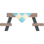 Picnic table icon 64x64