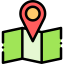 Maps and location icon 64x64