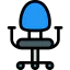 Office chair icon 64x64
