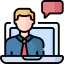 Job interview icon 64x64