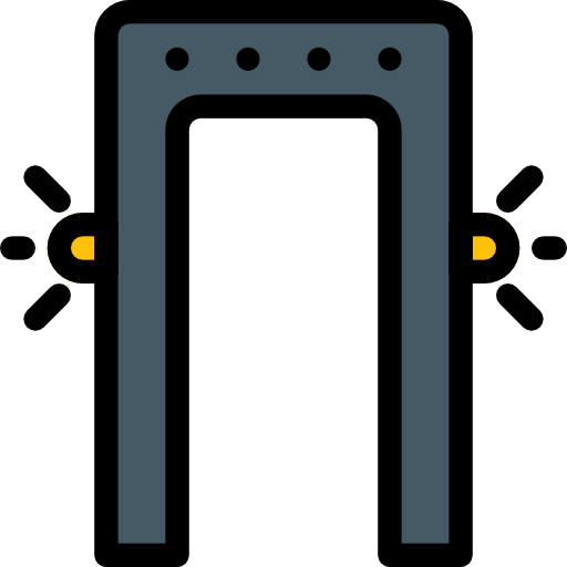 Security gate icon