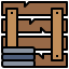 Изгородь иконка 64x64
