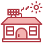 Solar house icon 64x64
