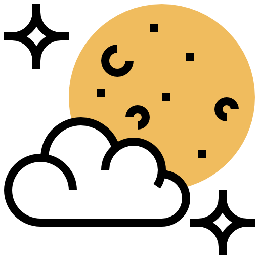Full moon icon