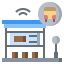 Bus stop icon 64x64