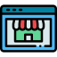 Online shop icon 64x64