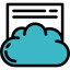Cloud computing icon 64x64