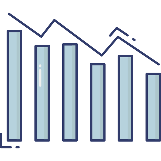 Line graph 图标