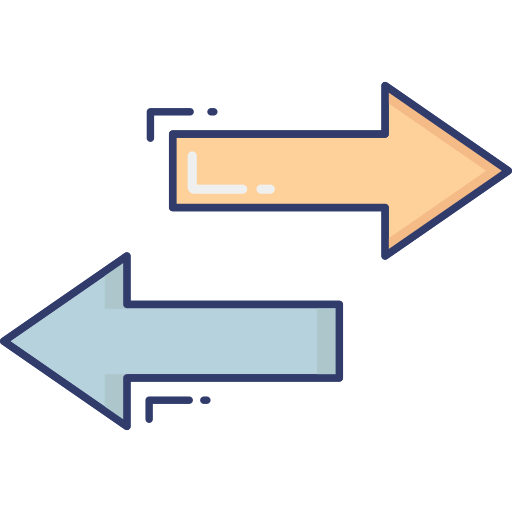 Data transfer icon