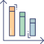 Bar graph icon 64x64