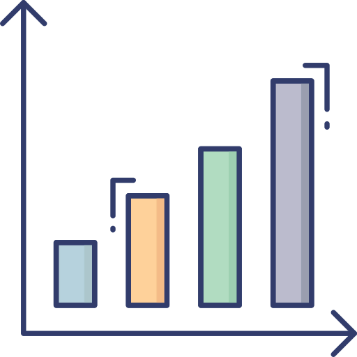 Bar graph 图标