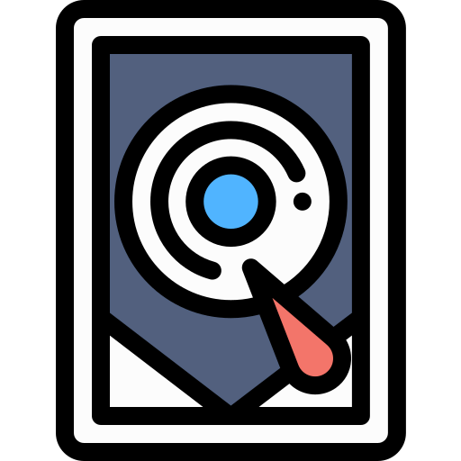 Hard disk icon
