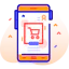 Shopping cart icon 64x64