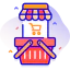 Shopping basket icon 64x64