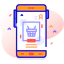Shopping basket icon 64x64