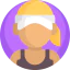 Tennis player icon 64x64