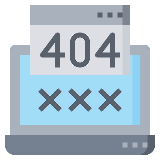Error 404 Symbol