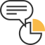 Pie chart icon 64x64