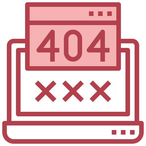 Error 404 icon