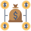 Money bag icon 64x64
