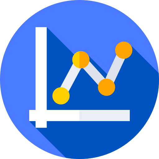 Line chart アイコン