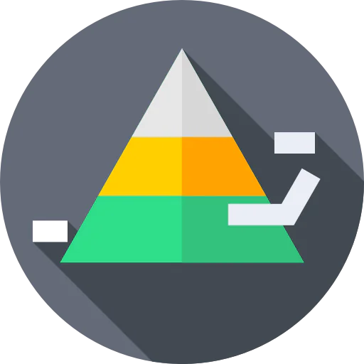 Pyramid chart 图标
