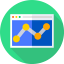 Line chart іконка 64x64