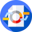 Круговая диаграмма иконка 64x64