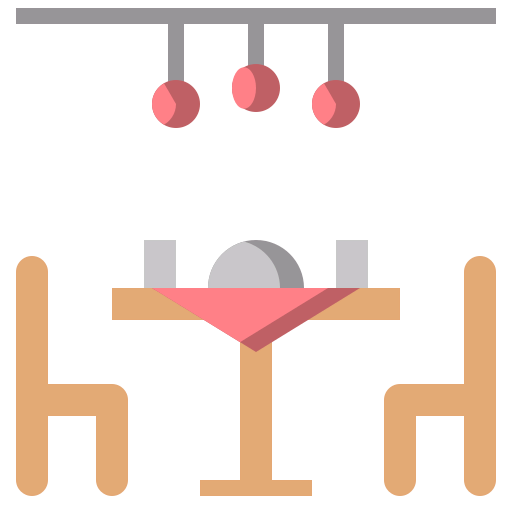 Dinner table icon