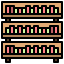 Bookshelf icon 64x64
