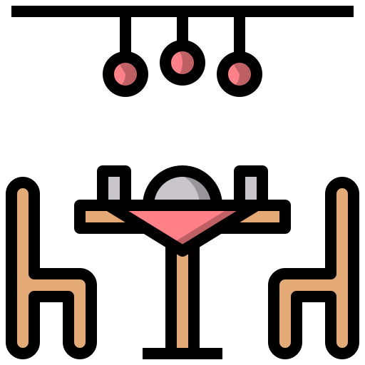 Dinner table icon