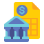 Bank statement icon 64x64
