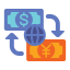 Currency exchange icon 64x64