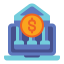 Online banking icon 64x64