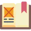 Open book Symbol 64x64