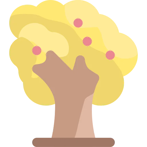 Walnut tree icon