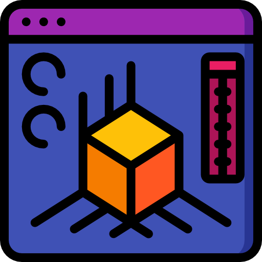 3d modeling ícone