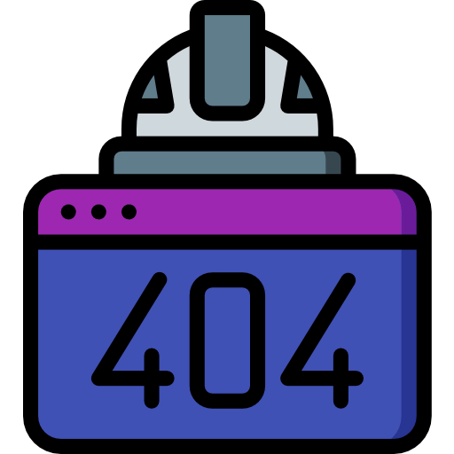 Error 404 icon