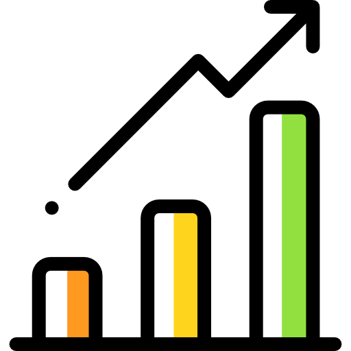 Bar chart Ikona